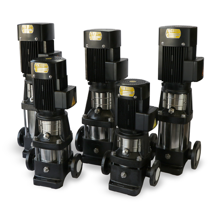 multistage vertical external mount pumps